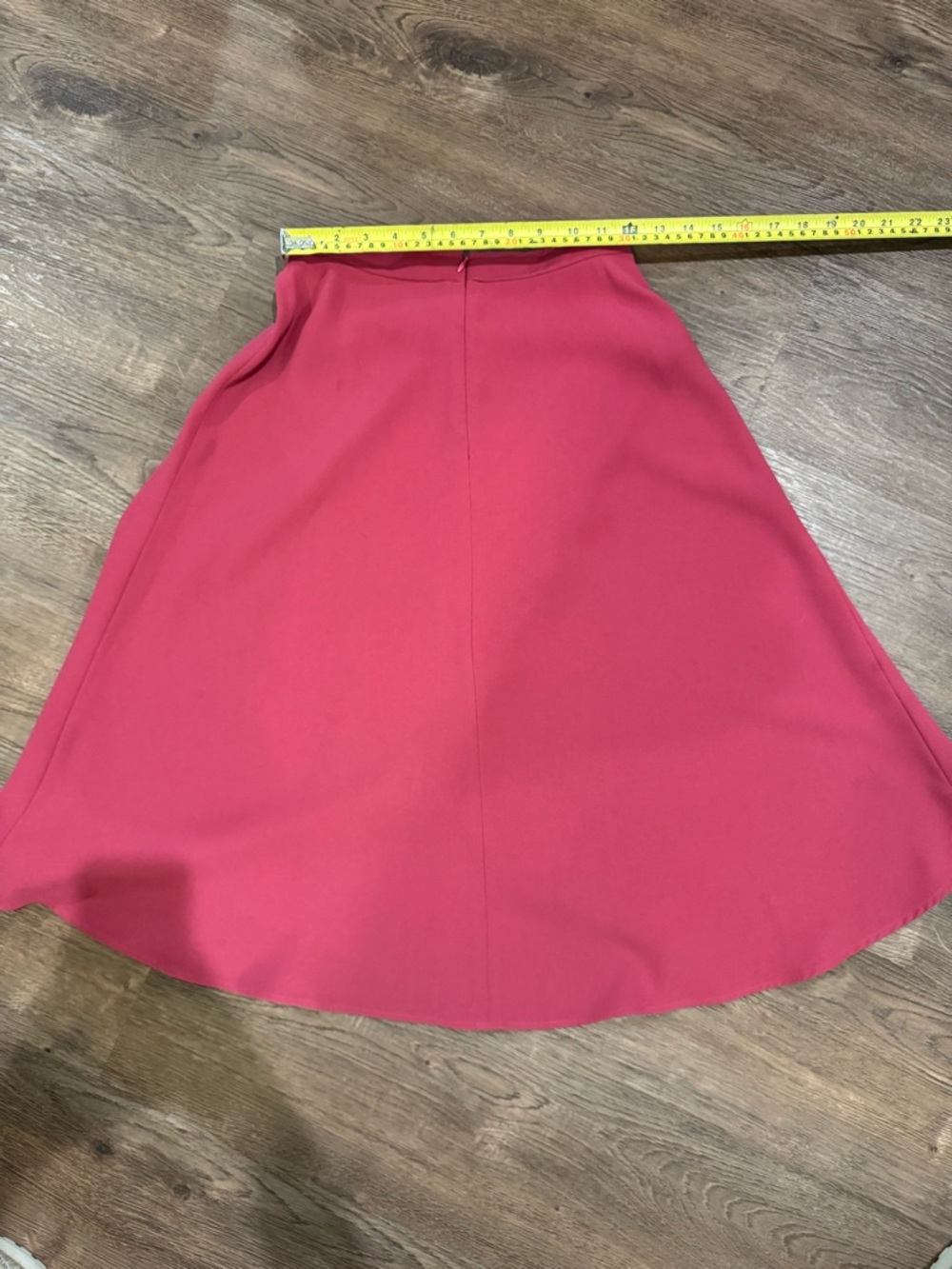 Ann Taylor Rose Pink High-Low Wrap Skirt - Picture 3 of 3